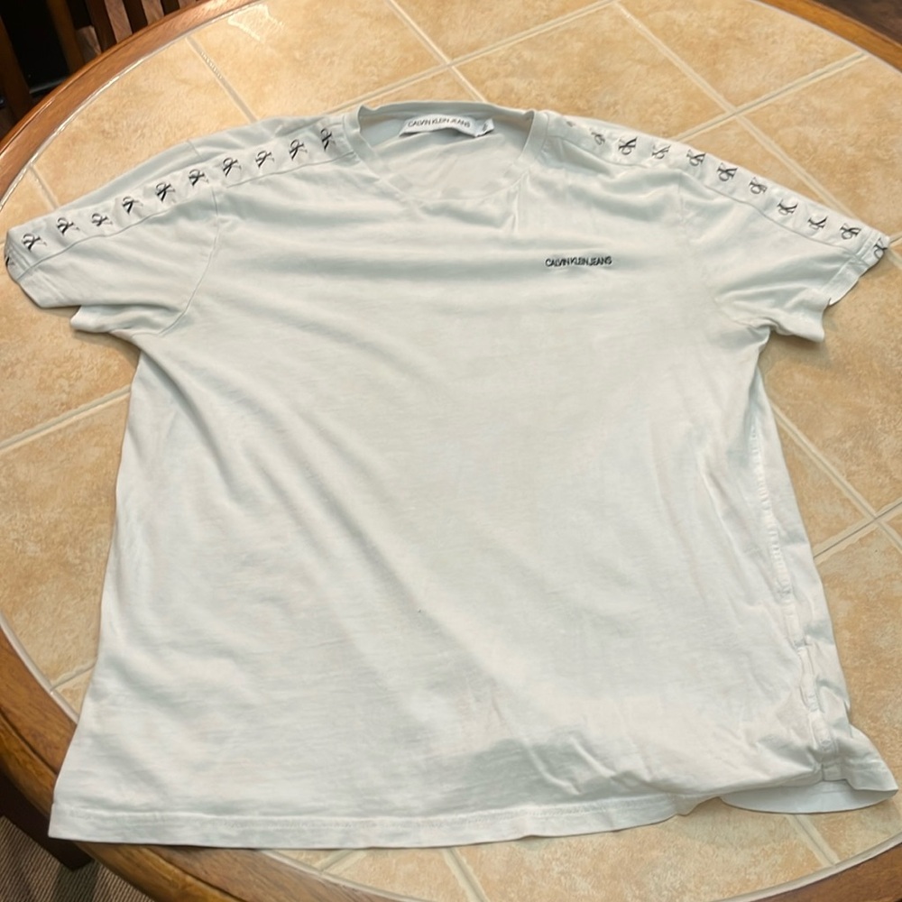 Calvin Klein Shirt, White size large